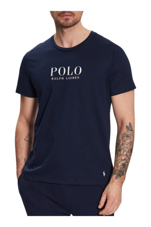 T-shirt MC logo coton Bleu Ralph lauren