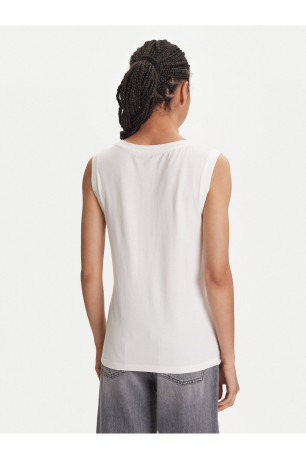Débardeur coton stretch logo Emporio armani