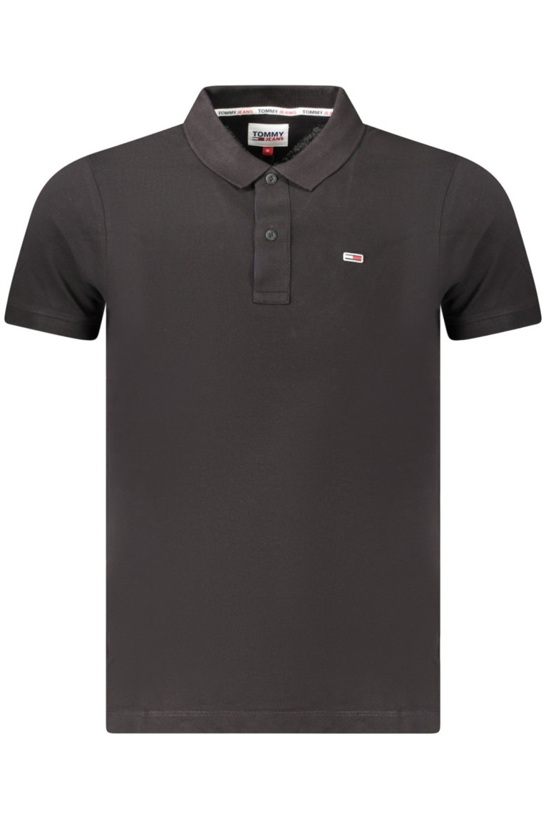 Polo à manches courtes pour homme Tommy Hilfiger, noir Tommy Hilfiger