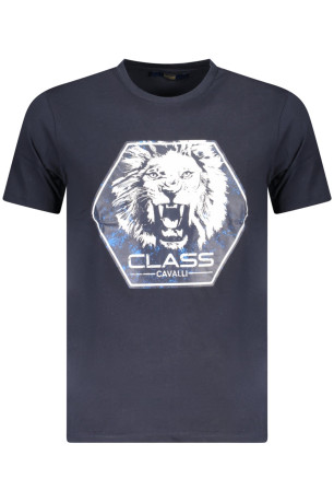 T-shirt Bleu Cavalli Class