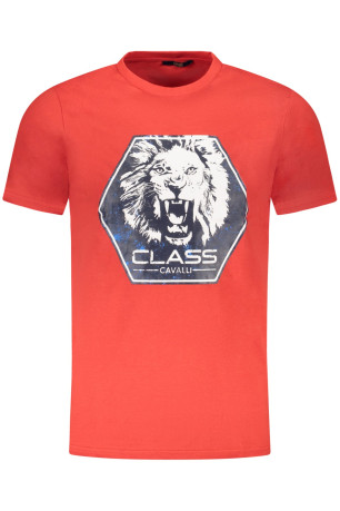 T-shirt rouge Cavalli Class