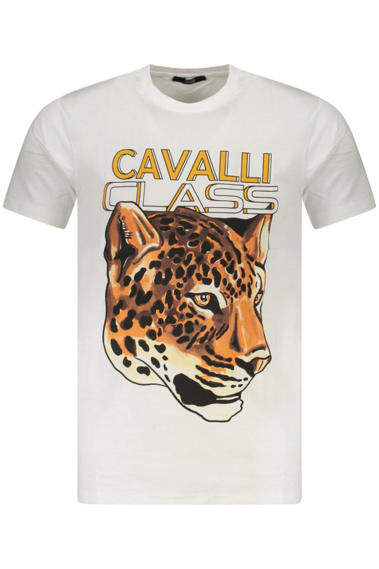 T-shirt manches courtes blanc Cavalli Class