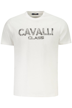 T-shirt manches courtes Blanc Cavalli Class