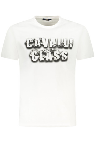 T-shirt manches courtes blanc Cavalli Class