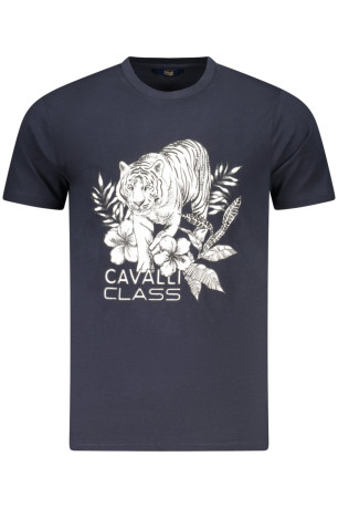 T-shirt manches courtes Bleu Cavalli Class