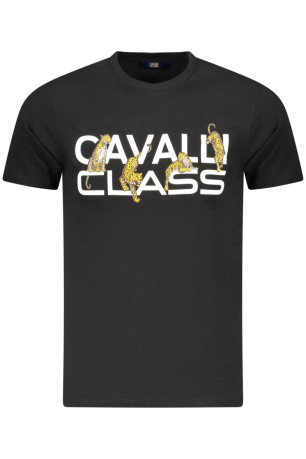 T-shirt manches courtes noir Cavalli Class