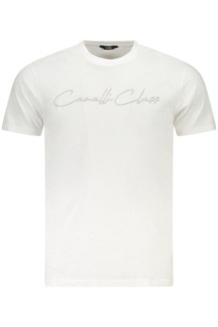 T-shirt manches courtes Blanc Cavalli Class