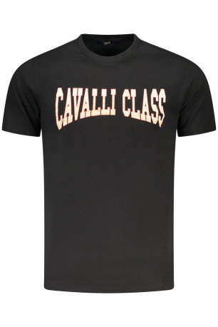 T-shirt manches courtes noir Cavalli Class