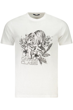 T-shirt manches courtes blanc Cavalli Class