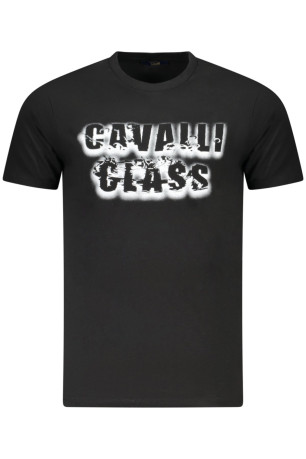 T-shirt manches courtes noir Cavalli Class