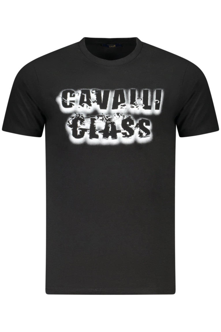 T-shirt manches courtes noir Cavalli Class