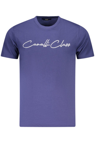 T-shirt manches courtes Bleu Cavalli Class