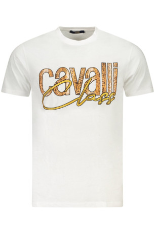 T-shirt manches courtes blanc Cavalli Class
