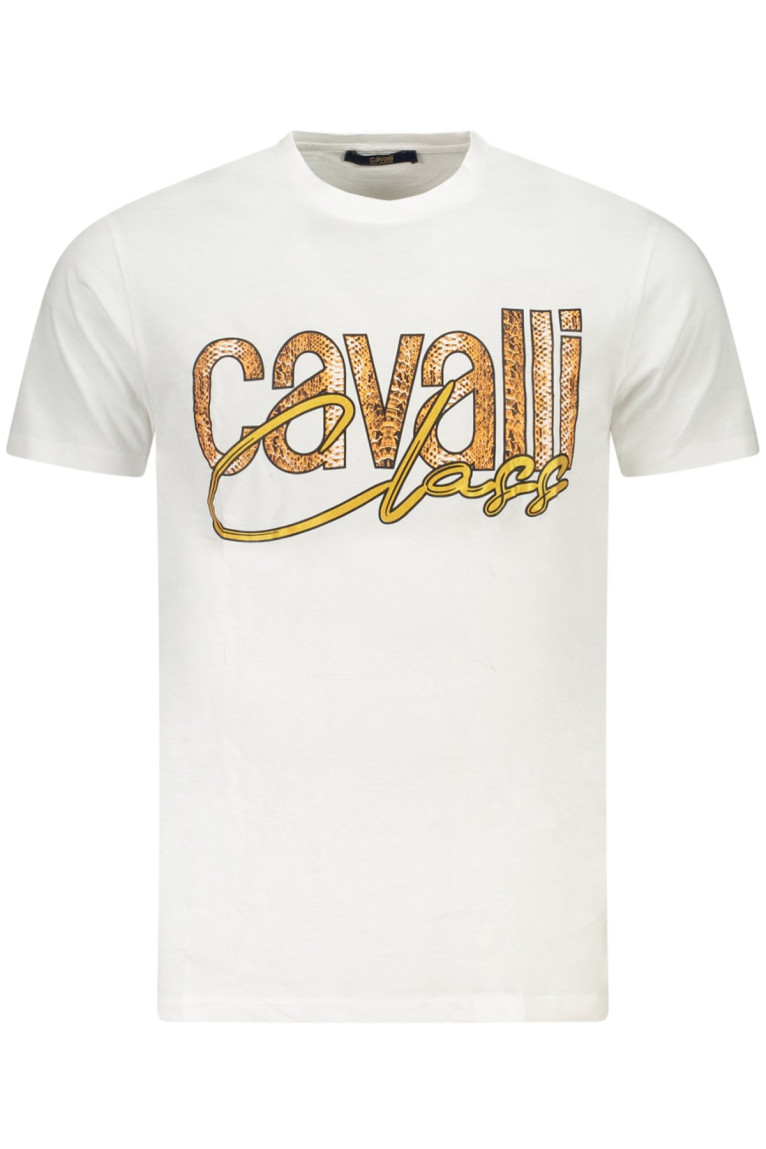 T-shirt manches courtes blanc Cavalli Class