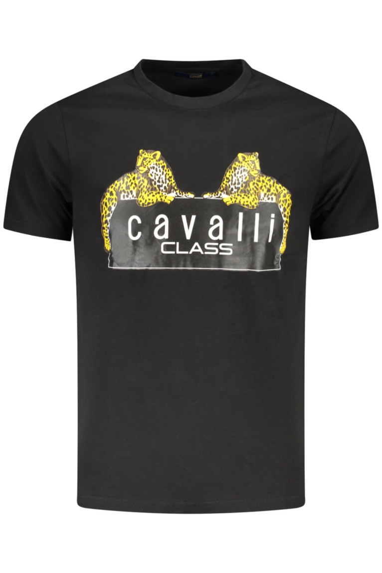 T-shirt manches courtes noir Cavalli Class