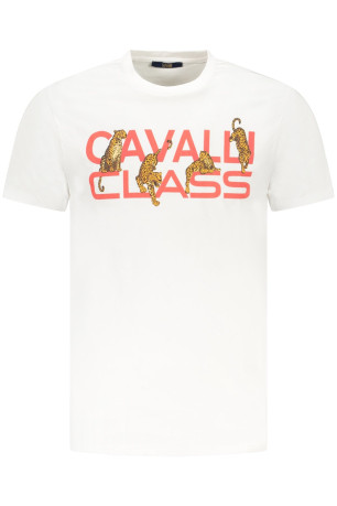 T-shirt manches courtes blanc Cavalli Class