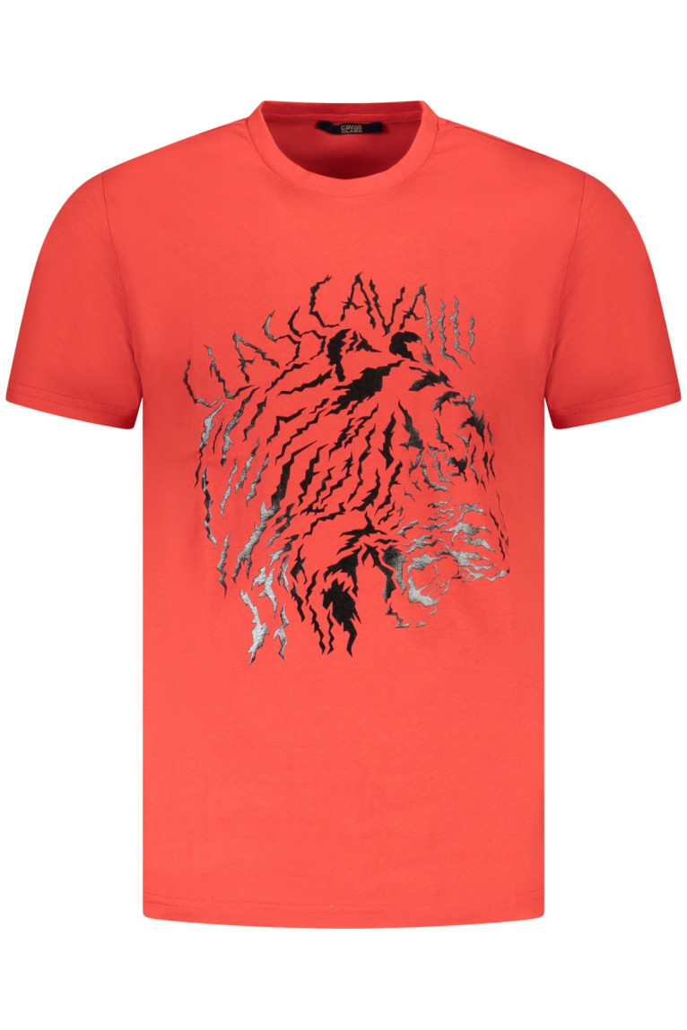 T-shirt manches courtes rouge Cavalli Class