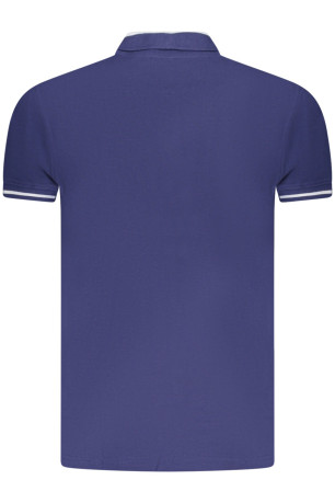 Polo manches courtes bleu Cavalli Class