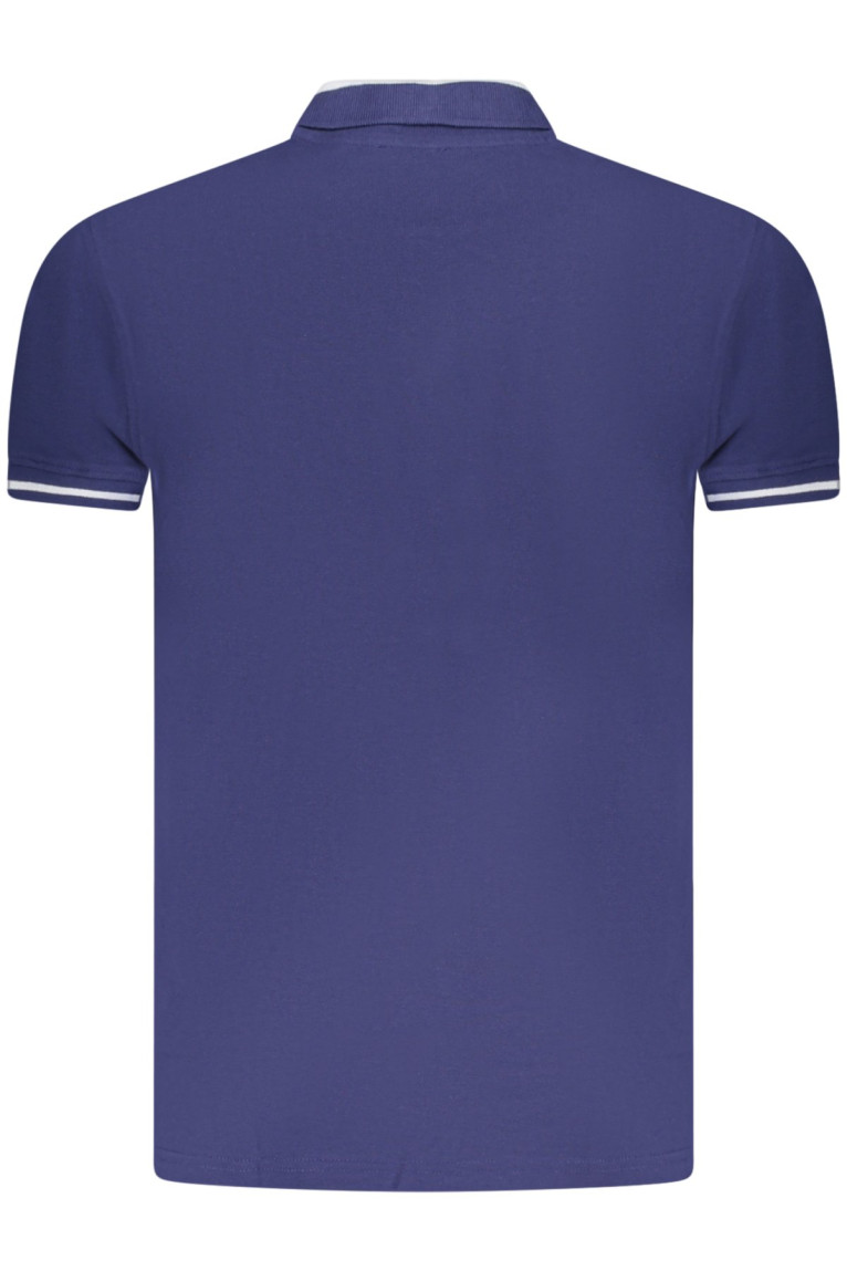 Polo manches courtes bleu Cavalli Class