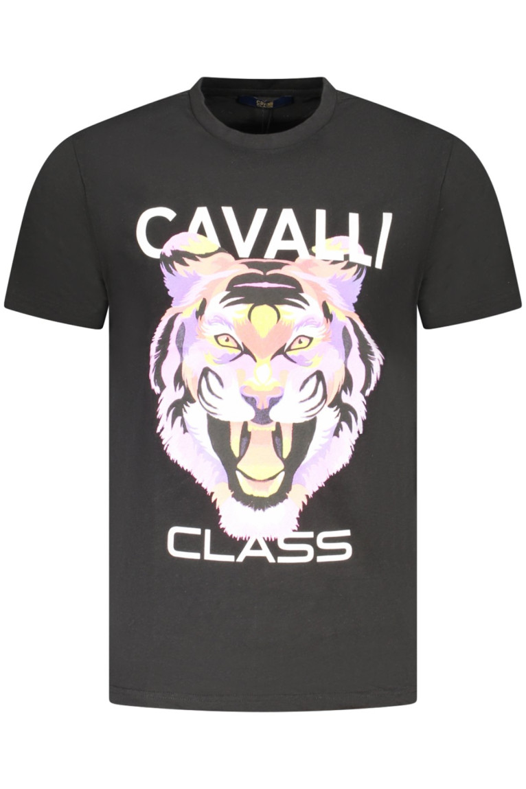 T-shirt manches courtes noir Cavalli Class