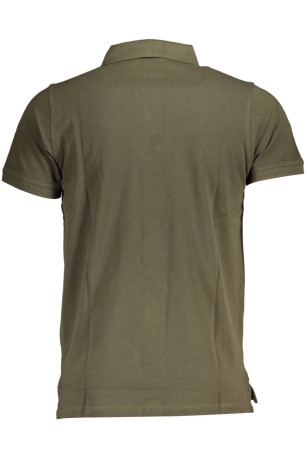 POLO HOMME NORVEGE 1963 VERT MANCHES COURTES NORWAY 1963