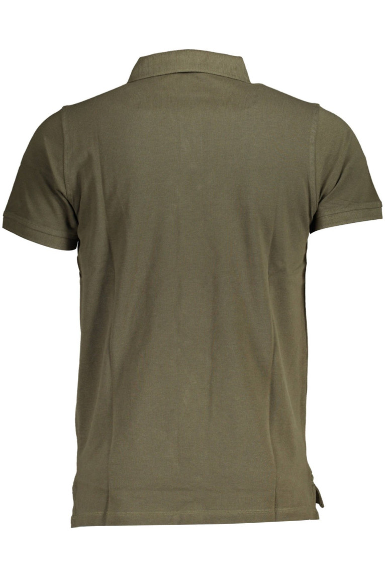 POLO HOMME NORVEGE 1963 VERT MANCHES COURTES NORWAY 1963