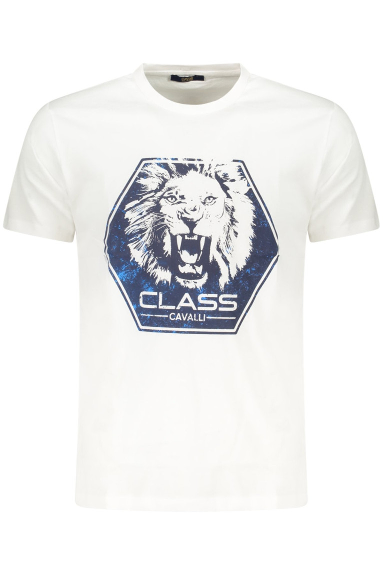 T-shirt manches courtes blanc Cavalli Class
