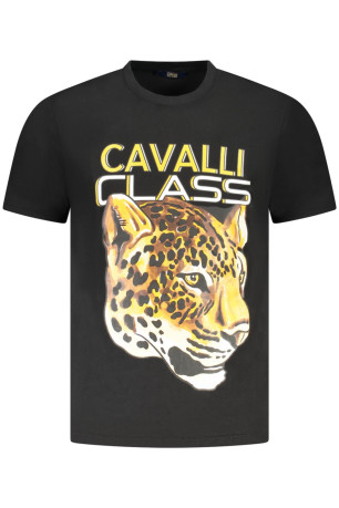 T-shirt manches courtes noir Cavalli Class