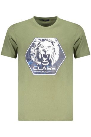 T-shirt manches courtes Vert Cavalli Class