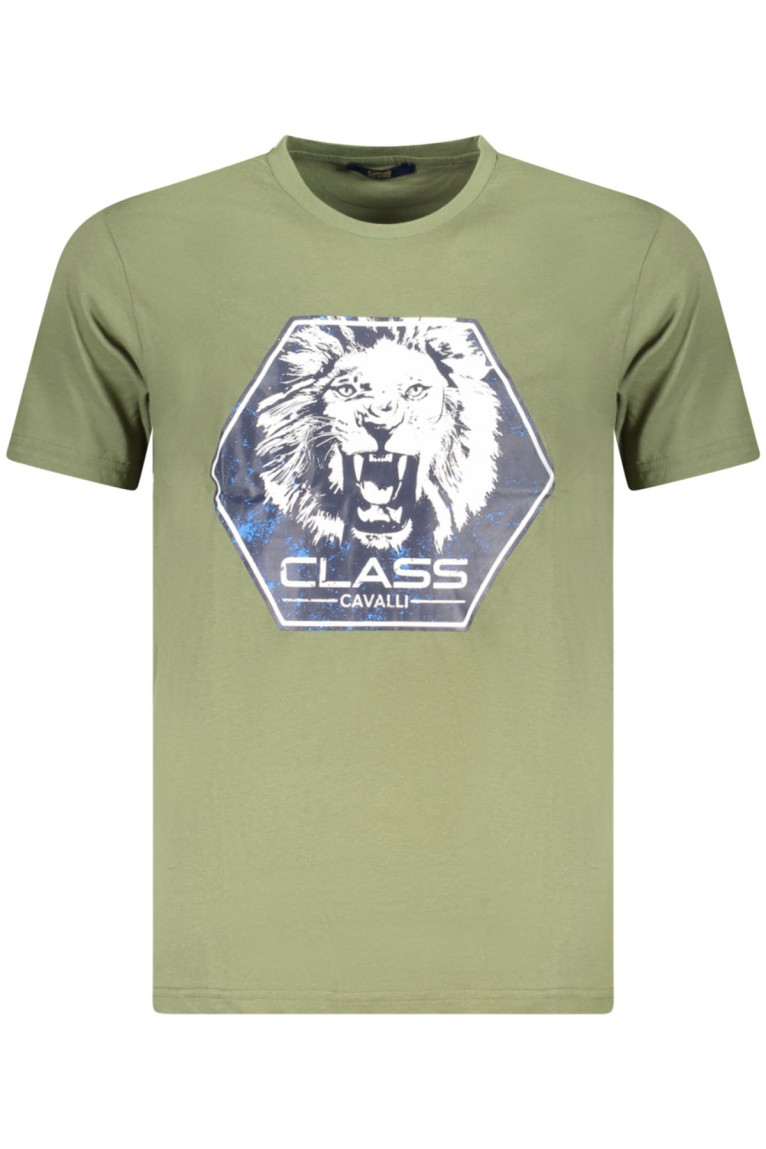 T-shirt manches courtes Vert Cavalli Class