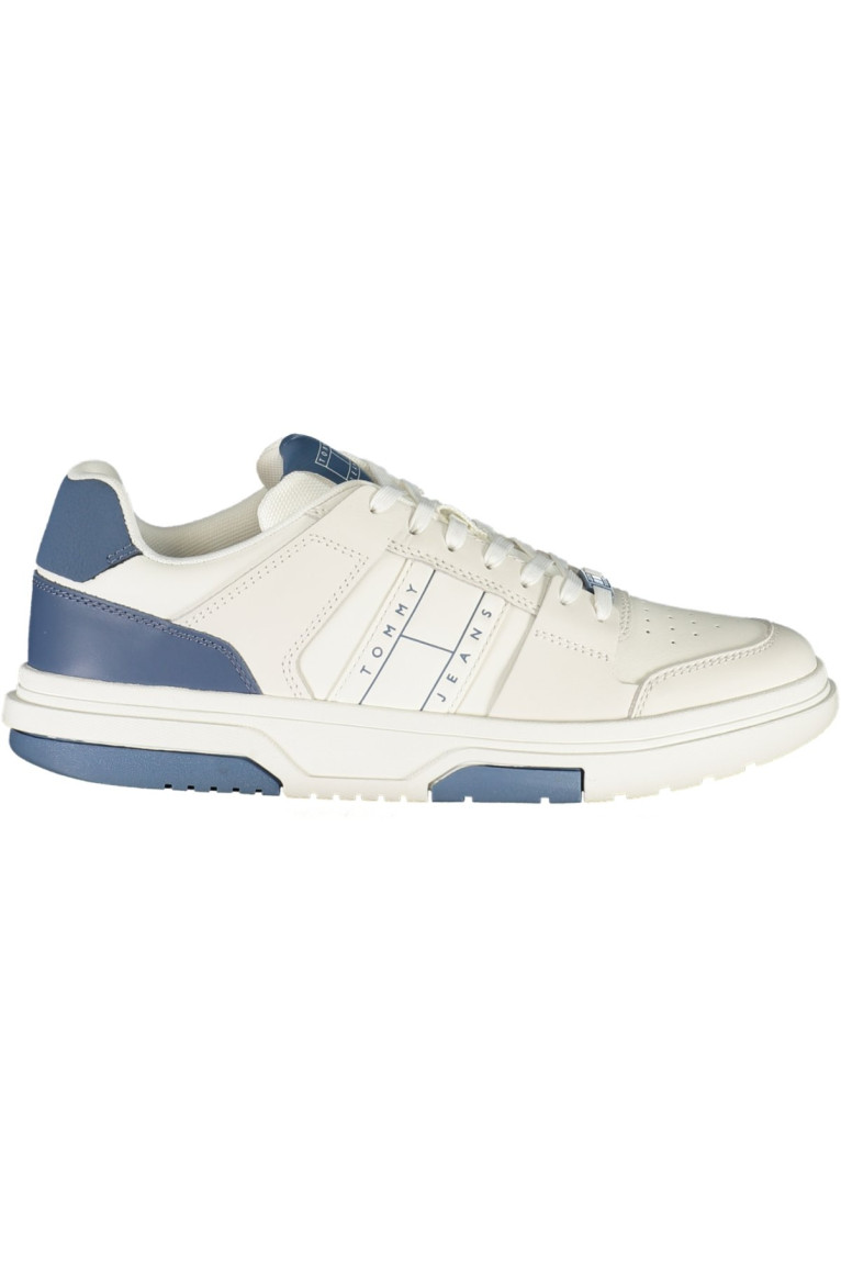 CHAUSSURES DE SPORT POUR HOMMES TOMMY HILFIGER BLANCHES Tommy Hilfiger