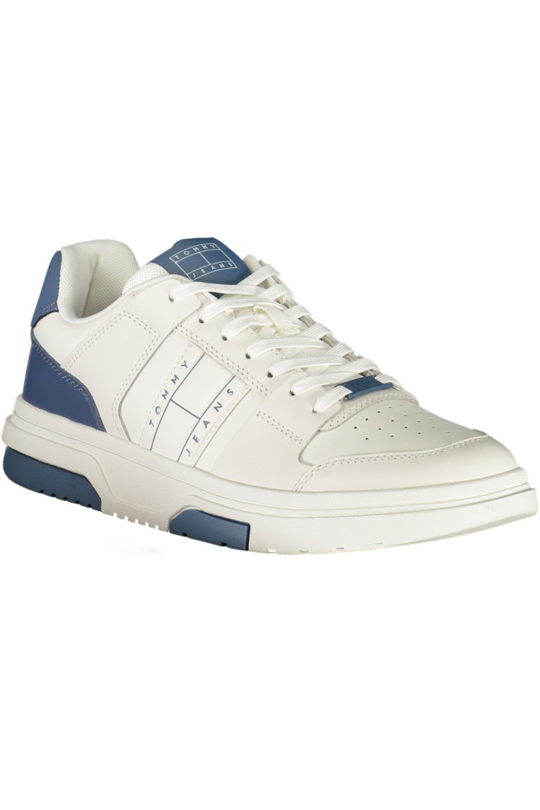 CHAUSSURES DE SPORT POUR HOMMES TOMMY HILFIGER BLANCHES Tommy Hilfiger