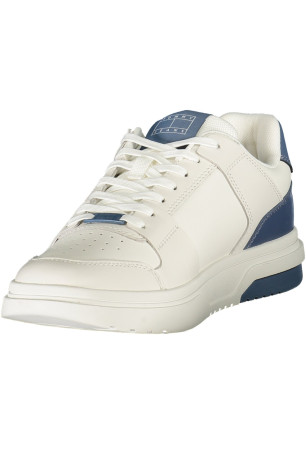 CHAUSSURES DE SPORT POUR HOMMES TOMMY HILFIGER BLANCHES Tommy Hilfiger