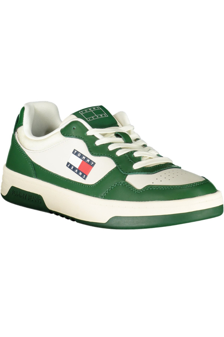 CHAUSSURES DE SPORT POUR HOMMES TOMMY HILFIGER BLANCHES Tommy Hilfiger