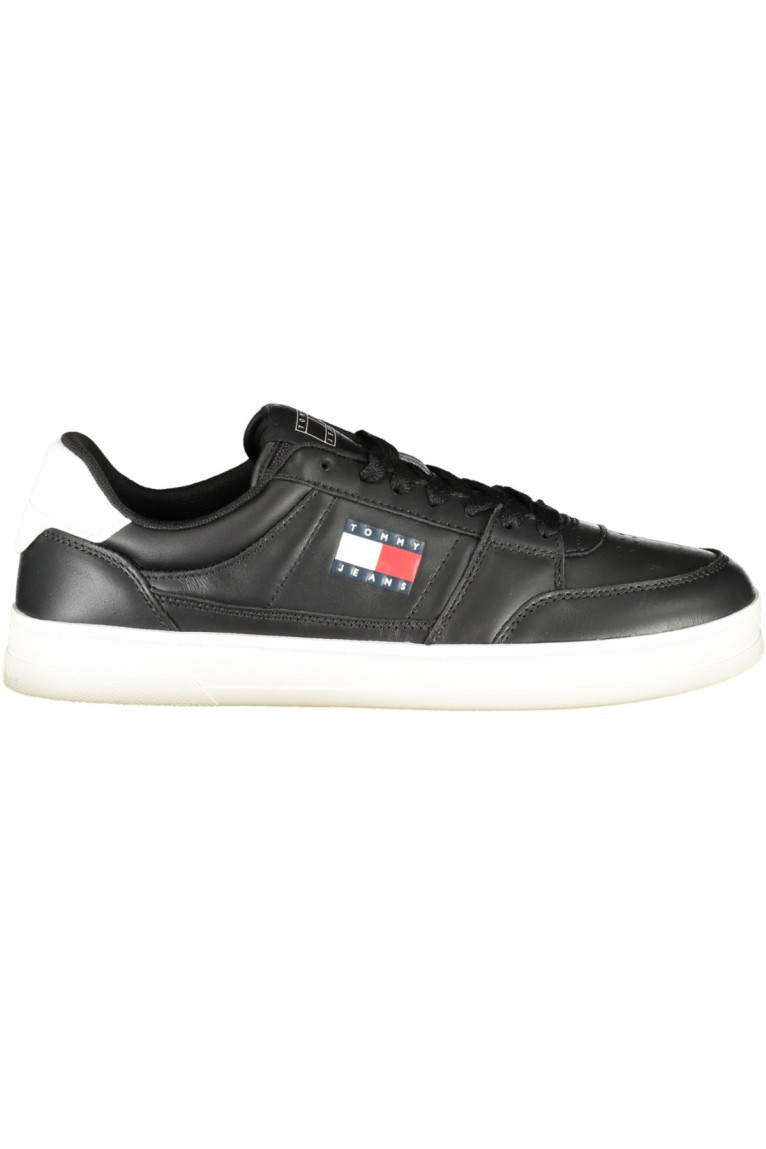 CHAUSSURES DE SPORT POUR HOMMES TOMMY HILFIGER NOIRES Tommy Hilfiger
