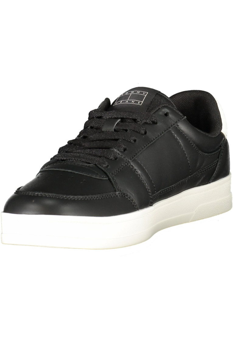 CHAUSSURES DE SPORT POUR HOMMES TOMMY HILFIGER NOIRES Tommy Hilfiger