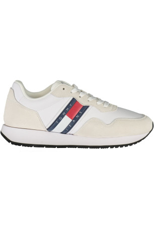 CHAUSSURES DE SPORT POUR HOMMES TOMMY HILFIGER BLANCHES Tommy Hilfiger