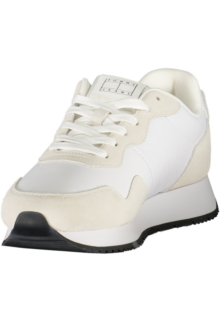CHAUSSURES DE SPORT POUR HOMMES TOMMY HILFIGER BLANCHES Tommy Hilfiger