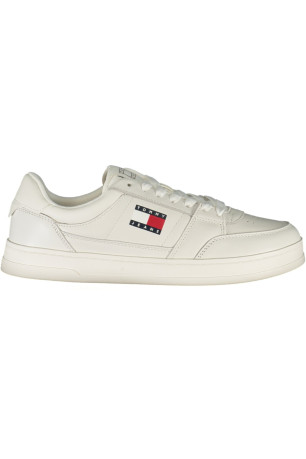 CHAUSSURES DE SPORT POUR HOMMES TOMMY HILFIGER BLANCHES Tommy Hilfiger