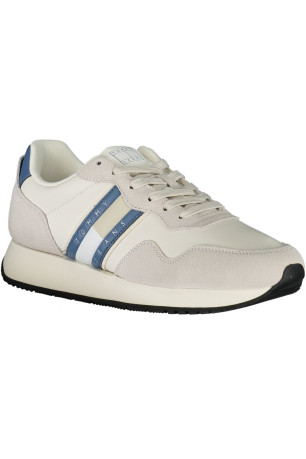 CHAUSSURES DE SPORT POUR HOMMES TOMMY HILFIGER BLANCHES Tommy Hilfiger