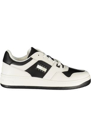 CHAUSSURES DE SPORT POUR HOMMES TOMMY HILFIGER BLANCHES Tommy Hilfiger
