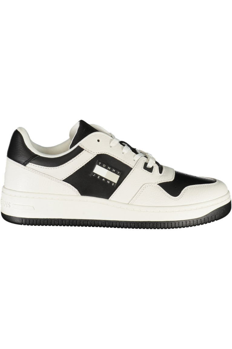 CHAUSSURES DE SPORT POUR HOMMES TOMMY HILFIGER BLANCHES Tommy Hilfiger
