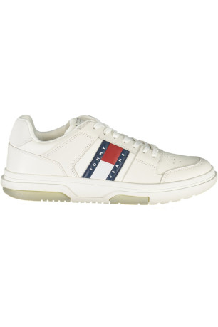 CHAUSSURES DE SPORT POUR HOMMES TOMMY HILFIGER BLANCHES Tommy Hilfiger