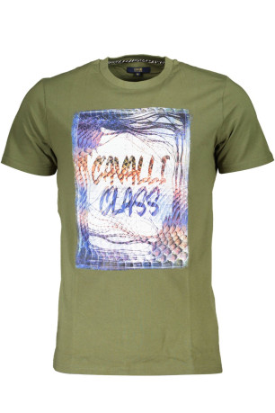 T-shirt manches courtes Vert Cavalli Class