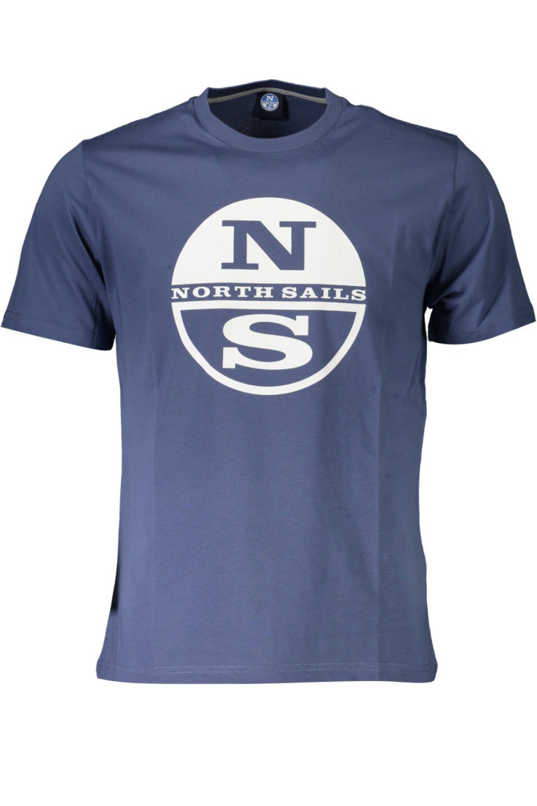 T-shirt homme manches courtes bleu