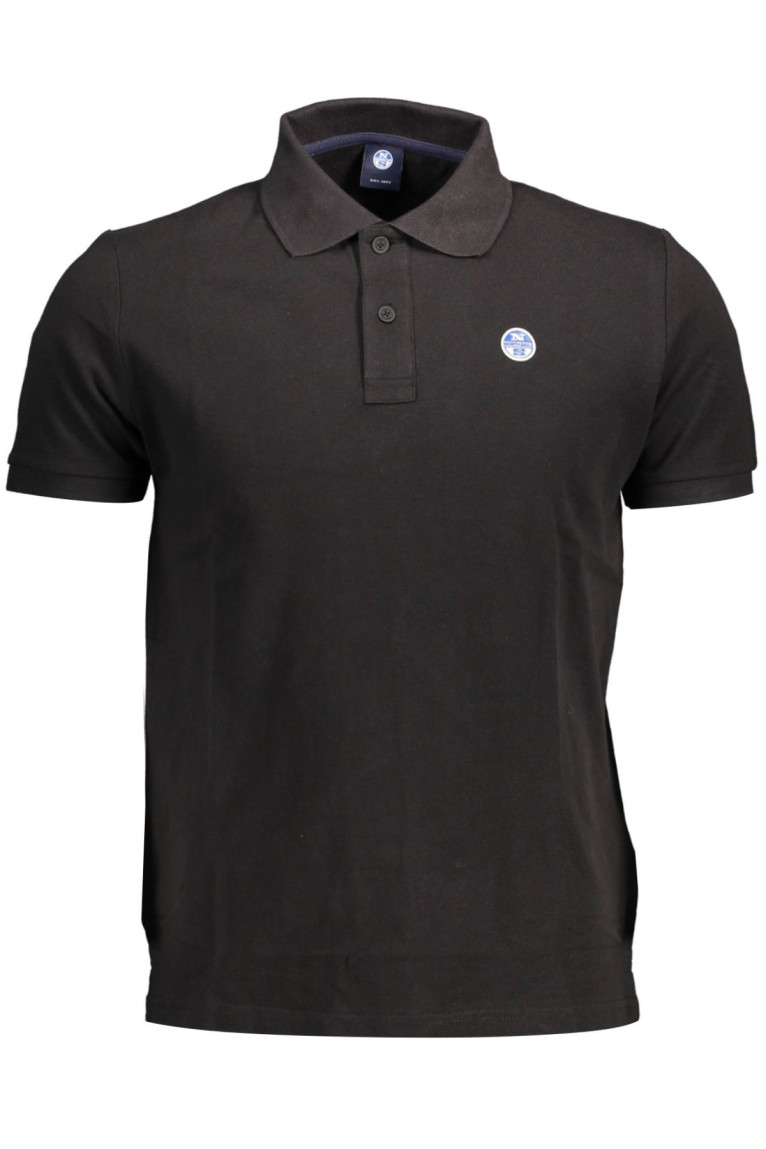 Polo manches courtes Noir
