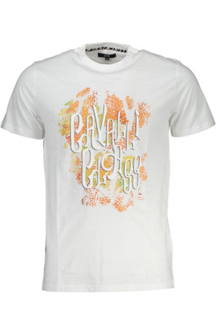 T-shirt manches courtes blanc Cavalli Class