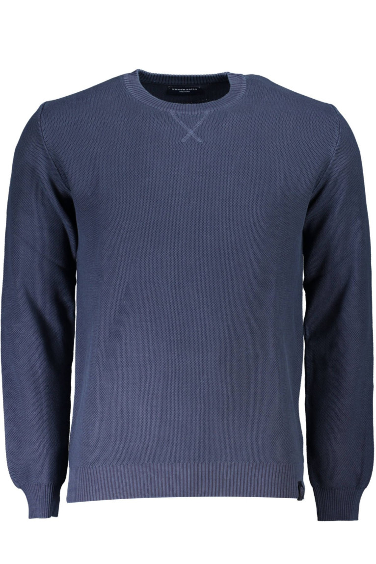 Pull manches longues bleu
