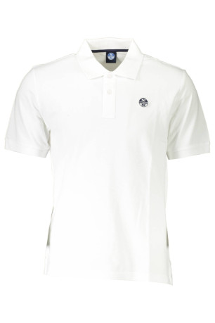 Polo manches courtes blanc