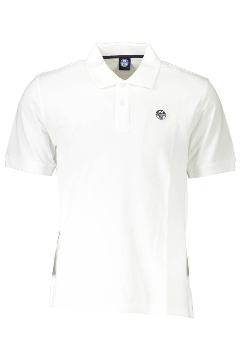 Polo manches courtes blanc